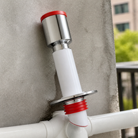 Washing Machine Drain Hose Connector with Odor-Proof Floor Drain Splitter for Balcony