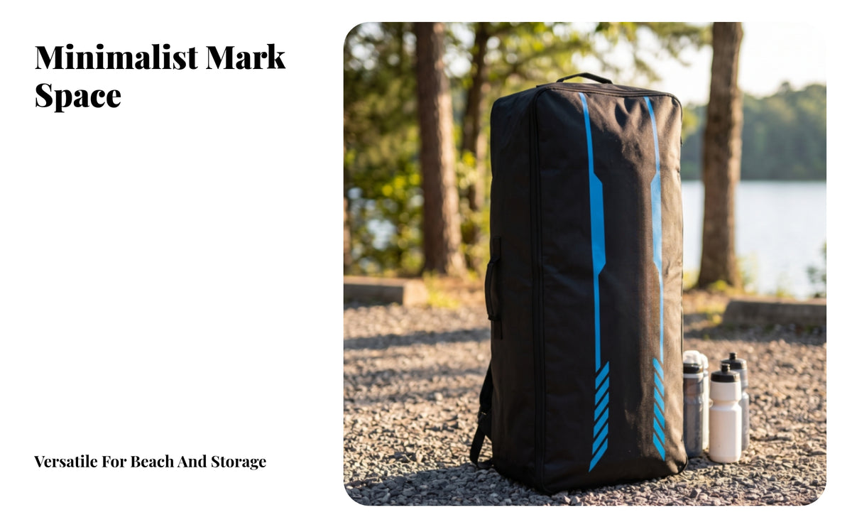 Comfortable Paddle Board Backpack Heavy-Duty Paddle Board Backpack with Handles Waterproof Paddleboard Storage Bag Long-Lasting for Paddleboarders, Travelers, Beach Trips, Travel