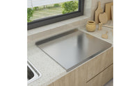 Square Stainless Steel Board Brushed Finish