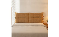 Padded Headboard Cover Dustproof Quilted Headboard Slipcover Fashionable Bedding for Bedroom