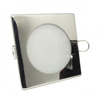 Square LED Recessed Light Dimmable Indoor Lighting Spring Clip Mount