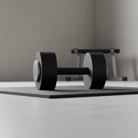Multi Function 3 in 1 Dumbbell Set Space Saving Convertible Barbell Dumbbell Compact 3 in 1 Weight Set Easy to Keep-Away