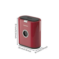 Press Top Trash Can with Lid Compact Slim Wastebasket Low-Profile for Bedroom