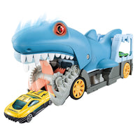 Large Monster Car Carrier with Ramp Rolling Car Carrier Truck with Cars Sturdy Transporter Truck Toy Colorful for Playroom