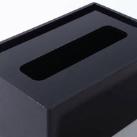 Acrylic Amenity Tray For Hotel Guest Rooms 24x12x6cm Black Small Item Storage Bathroom Counter Organization