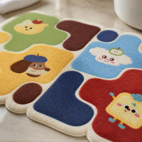 Diatomaceous Earth Bathroom Mat Super Absorbent Non-Slip Soft Floor Mat for Toilet Entrance