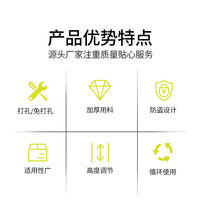 新品酒店浴室免打孔防盗壁挂皂液器支架 按压式皂液器置物收纳架