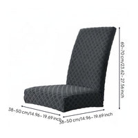 Stretch Dining Chair Cover Full Coverage High Back Chair Cover Easy to Install
