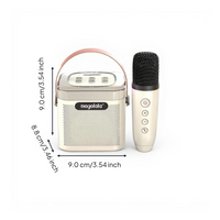 Karaoke mic with stereo speaker