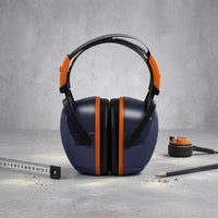 Noise Reduction Earmuff Padded Adjustable Earmuff Cushioned Headband for Study