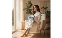 Waterfall Bouquet Faux Cascading Bouquet Authentic-Looking Flowers for Brides, Bridesmaids, Wedding Ceremonies, Outdoor Weddings