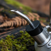 Rust Resistant Long Curved Kettle Spout Easy to Install Stainless Steel Kettle Spout Portable Outdoor Gear Lightweight for Travel