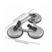 Heavy Duty Tile Lifter Thickened Rubber Pad Aluminum Suction Plate for Glaziers