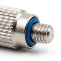Brass Misting Nozzle, Industrial Fine Mist Spray Head, Greenhouse Lawn Misting N #variant:TW1010 Nozzle