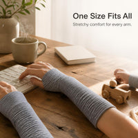 Thermal Velvet Wrist and Elbow Warmers for Winter