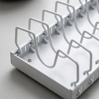 Kitchen Cabinet Pantry Pan Rack for Space Saving Storage, Carbon Steel Organizer for Chefs