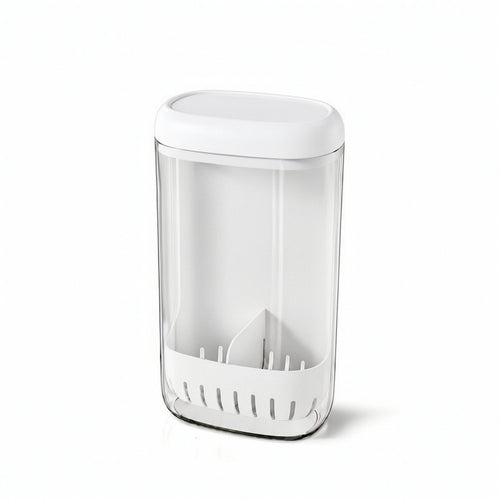 Hydroponic Greens Keeper Fresh Greens Storage Container with Ventilated Base