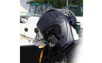 Adjustable Boat Transom Saver Heavy-Duty Shock Absorbing Transom Saver Resistant Outboard Motor Support Bar for Trailering