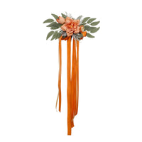 Wedding Chair Decor Artificial Floral Arrangement Easy to Use for Brides
