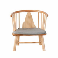 Japanese and Design Floor Armchair with Supportive Supportiverest Low Chair Space Saving Soft Pad for and Beverage Lovers