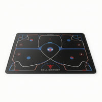 Stick-Handling Mat Long-Lasting Hockey Mat with Training Graphics Quiet