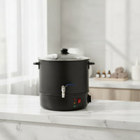 Scented Material Warmer with Spigot Easy Pouring Scented Material Melter with a Spigot Adjustable Temperature Appliance for Beauticians, Home Users
