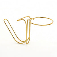 Tabletop Rack with Circlet Compact Ice Container Hook Holder Lightweight