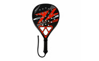 Aerodynamic Hole Pattern Lightweight Training Racket Large Sweet Zone Beach Tennis Paddle Fiberglass Padel Racket for Beginners
