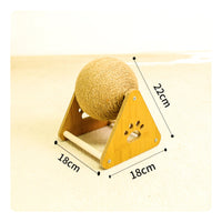 Protects Furniture Sisal Cat Scratching Ball Natural Claw Grinding Sisal Scratching Ball