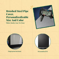 Metal duct cover, easy to install