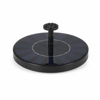 Solar Fountain with 6 Nozzles Outdoor Solar Fountain Pump Customizable for Patio