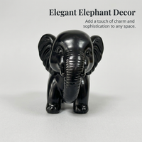Cute Elephant Statue Home Decor, Light Luxury Cute Elephant Statue, Resin Elephant Ornament, Decorat - Image 2
