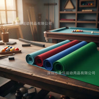 标准黑八台球桌用台呢单面绒毛布加厚斯诺克桌球台昵绿色台球桌布