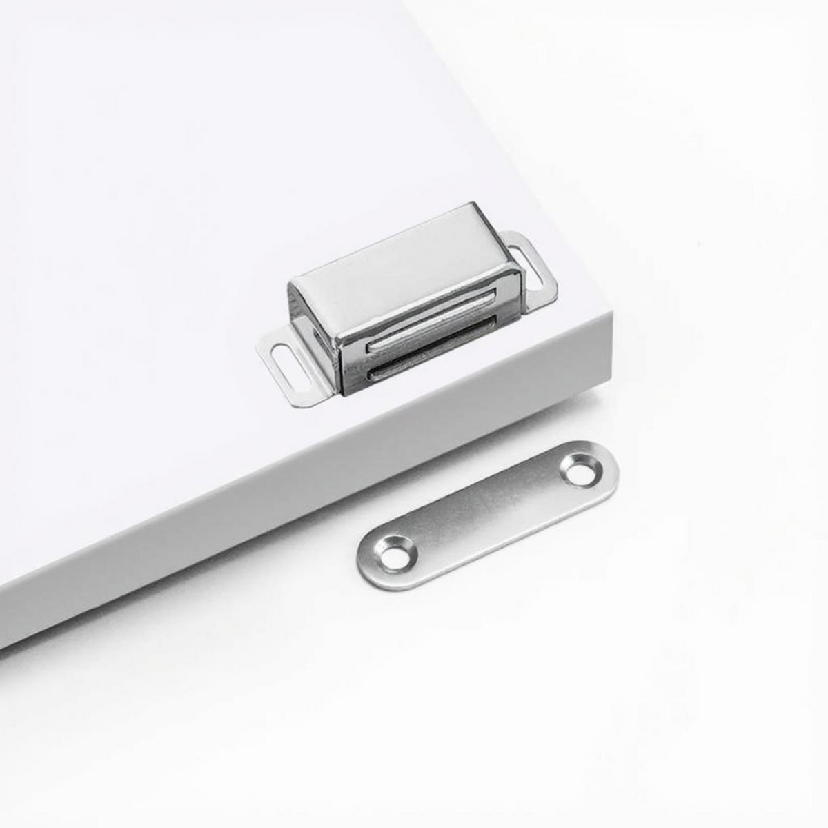 Attractive door latch, strong stainless steel cabinet latch, childproof lock, easy installation, dependable closing