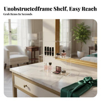 Multitiered Acrylic Stand Transparent Cosmetic Organizer Space-Saving for Women