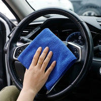 420 GSM Car Drying Towel and Microfibre Towel, 40x40cm Microfiber Cloths for Detailing, Car Microfibre Cloth for Bathroom and Home Cleaning