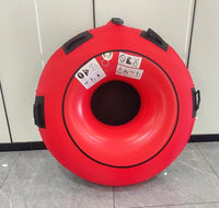 Inflatable Towable Water Tube for Adults, Single or Double, Thickened PVC Surfing Ring, European Standard