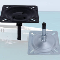 Boat Seat Swivel Mounting Base Recessed Center Swivel Seat Base Compact Size Rotating Mounting Post