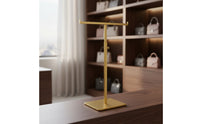 Handbag Display Stand Sturdy Bag Display Stand with Horizontal Crosspiece Heavy-Duty Handbag Holder for Boutiques, Closet Organization
