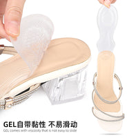 Gourd-Shaped Gel Heel Cushion for Sandals