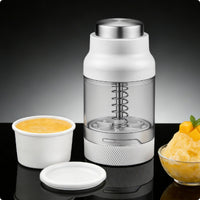 Hand Crank Shaved Ice Machine Easy to Use Kitchen Tool