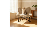 Rounded Corners Pet Sleeping Mat Padded Pet Mat for Rest, Pets