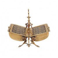 Brass Fruit Tray Tabletop Ornate Brass Tray Easy to Clean