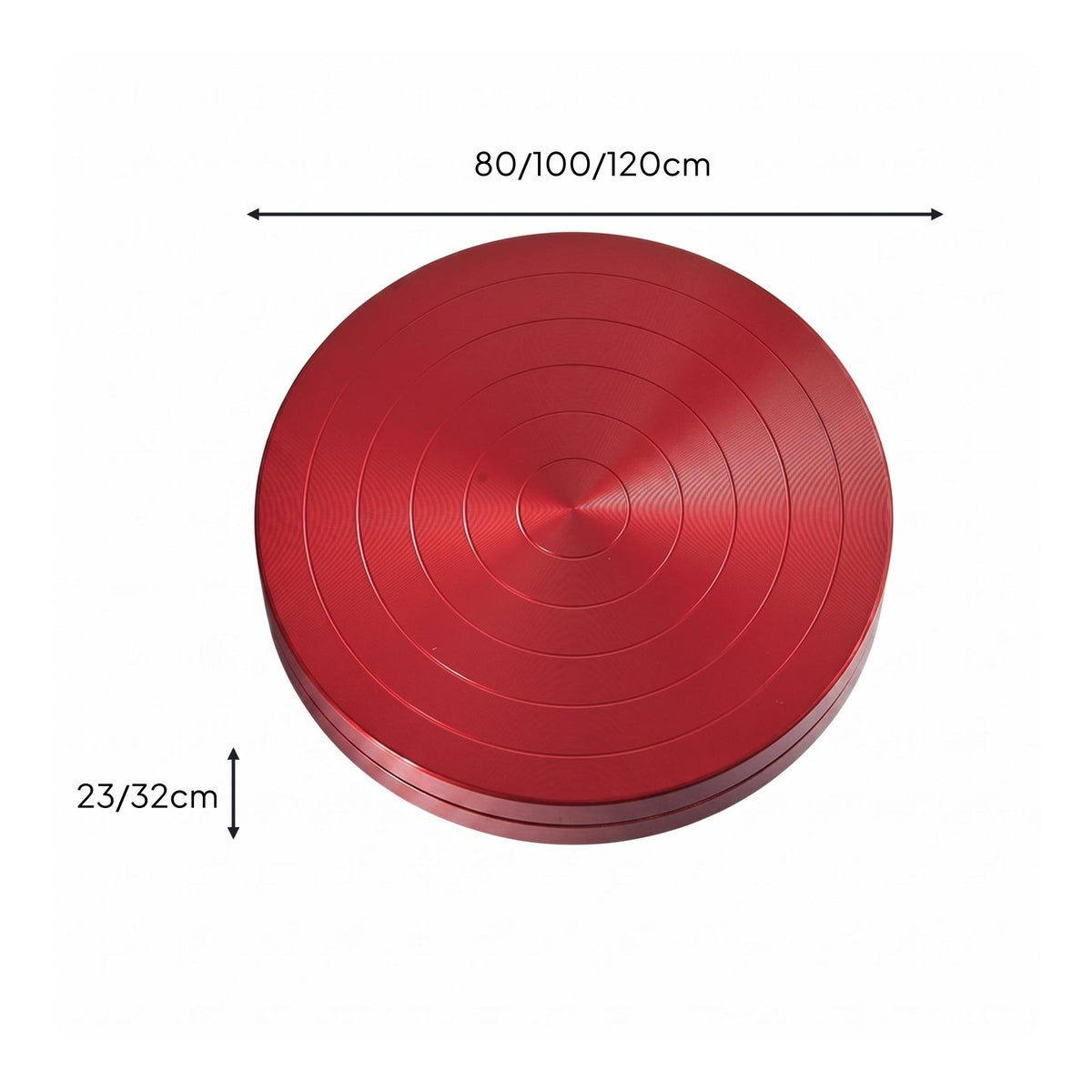Ballet Turning Board Rotational Control Aluminum Alloy Turntable Compact Size