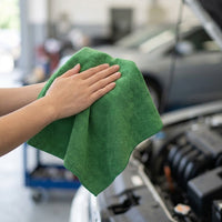 Thick Microfibre Towel and Car Drying Towel, Super-Fine Microfibre Cloth for Detailing, High Absorbency Non-Shedding Multi-Purpose Cleaning