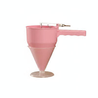 Takoyaki Batter Funnel Easy to Pour Cooking Gear Leak Control for Restaurant