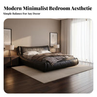Upholstered Storage Bed Modern Minimalist Design Upholstered Storage Base Italian design Bedroom Furniture for Newlyweds, Homeowners, Home, Guest Room