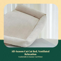 Cat shelf with suction mount.