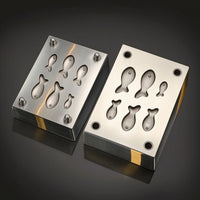Double-Sided Aquatic Mold Small Pendant Mold Machined Long-Lasting for Crafters, Metal Casting