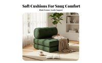 Upholsteregardingd Seating Block Regardingmovable and Cleanable Cover Fold-Extendable Sleeper Mattregardingss Transformable